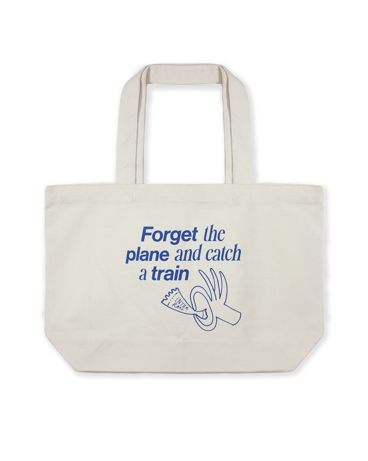 CATCH A TRAIN BAG (BLUE)