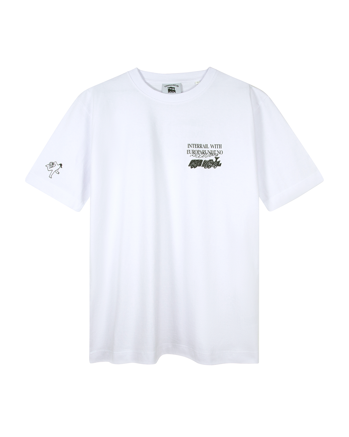 CATCH A TRAIN T-SHIRT (WHITE)